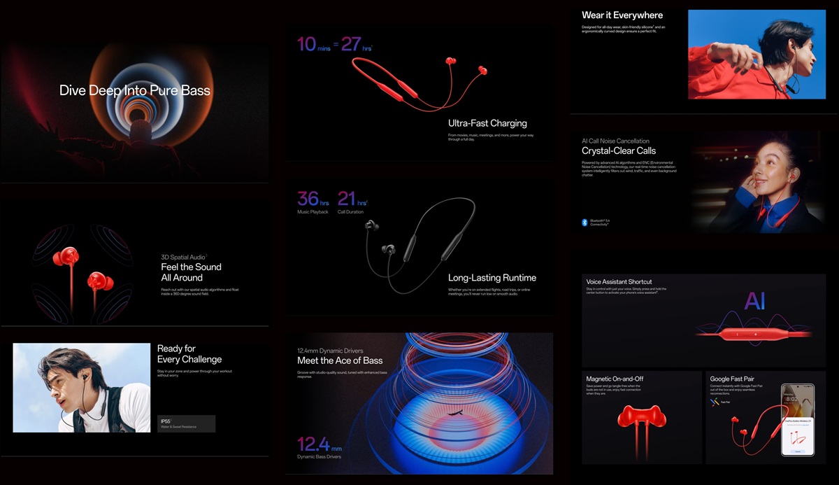 OnePlus Bullets Wireless Z3 Features