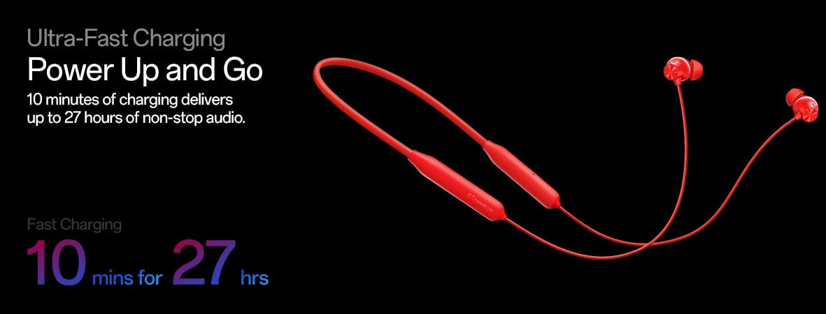 OnePlus Bullets Wireless Z3 fast charging teaser