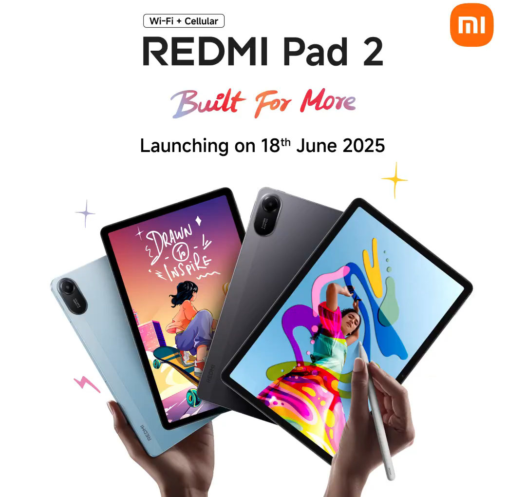 Redmi Pad 2 India launch date