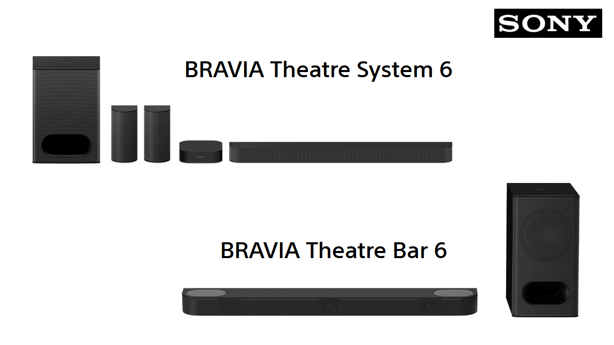 Sony BRAVIA Theatre System 6 and Theatre Bar 6