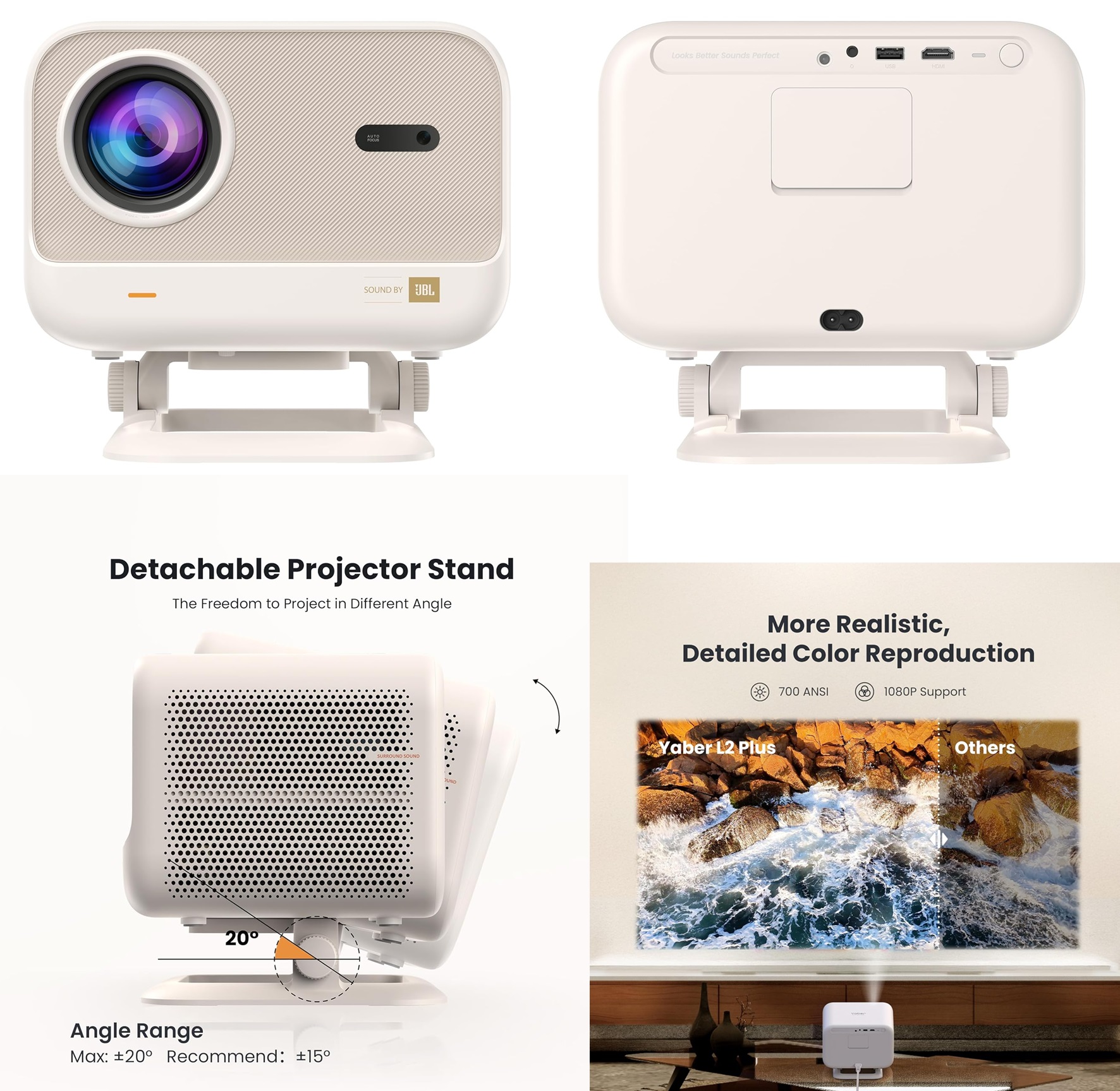 Yaber L2 Plus Outdoor Projector