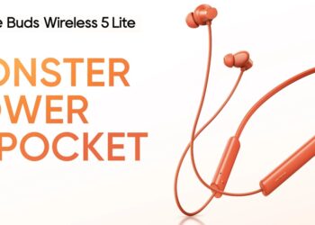 realme Buds Wireless 5 Lite launched in India at ₹1,199 featuring upto 35 hours battery life, 12.4mm dynamic drivers, ENC, IP55 design, and more