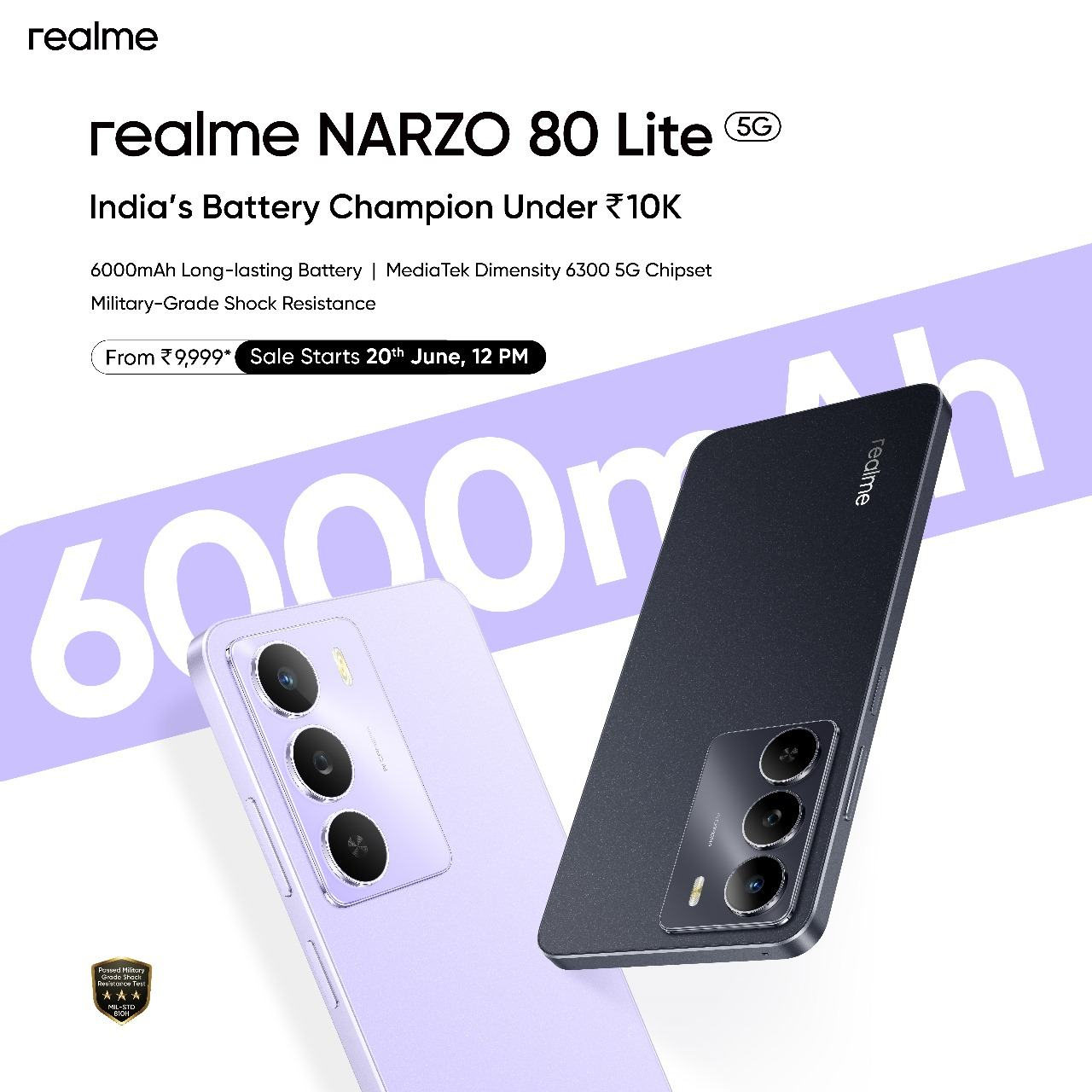 realme NARZO 80 Lite 5G India launch offers