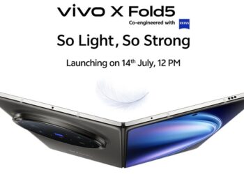 vivo X Fold5 teased ahead of India launch, to pack Snapdragon 8 Gen 3 and 6000mAh battery