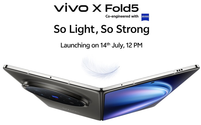 vivo X Fold 5 India launch date