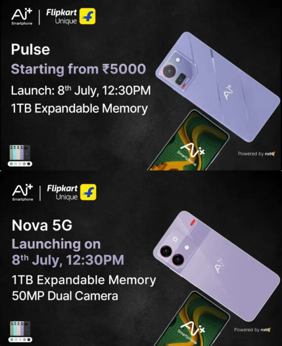 AI Plus Pulse and Nova 5G launch date 8 July 2025 e1751365517313