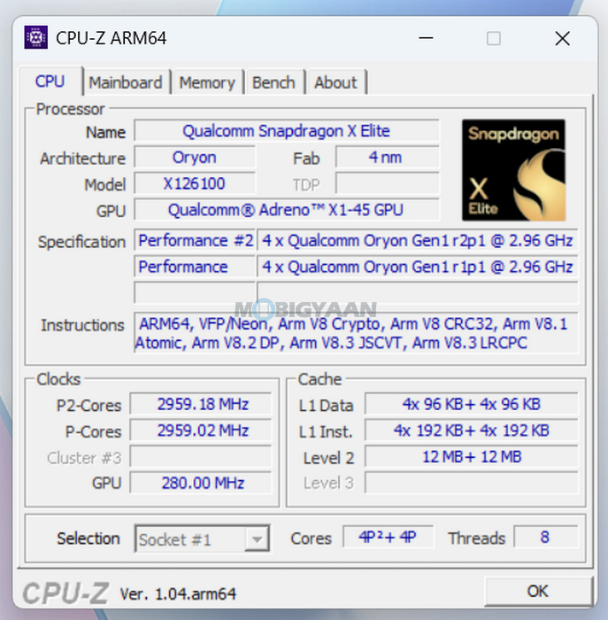 ASUS Vivobook 16 X1607QA Review About Specs Performance Benchmarks CPU Z 2