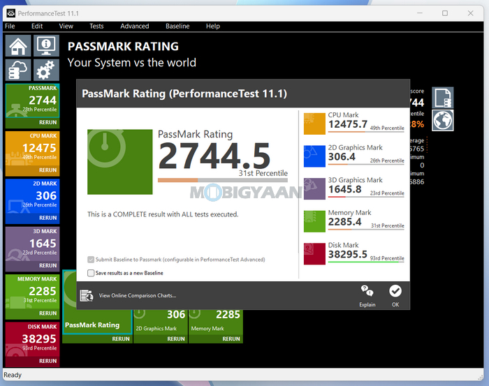 ASUS Vivobook 16 X1607QA Review About Specs Performance Benchmarks PassMark PerformanceTest