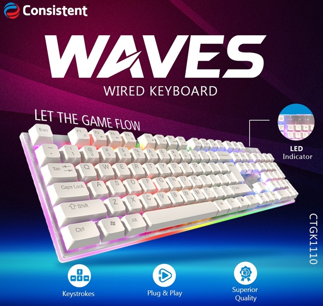 Consistent Waves Wired Keyboard (CTGK1110)