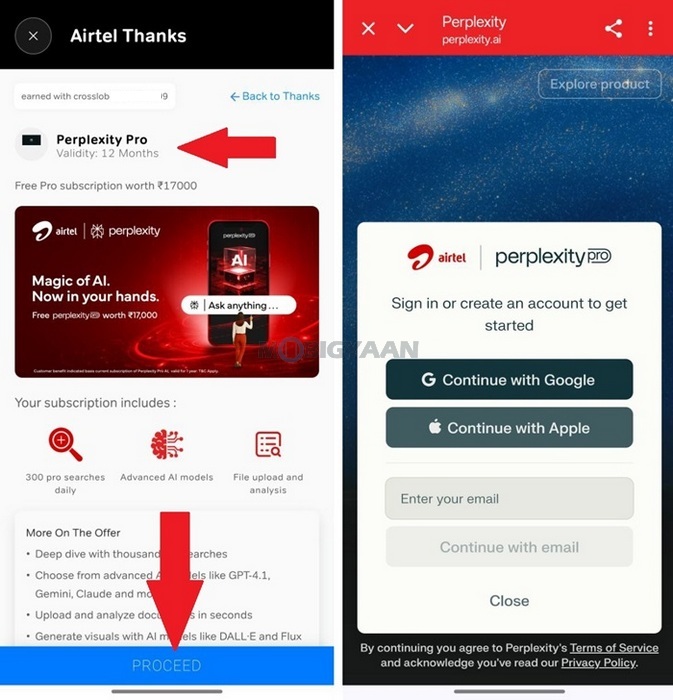 Perplexity Pro Subscription