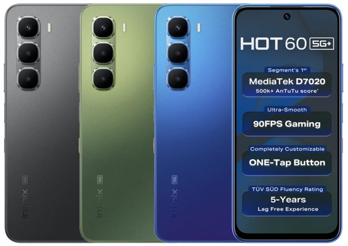 Infniix Hot 60 5G Plus