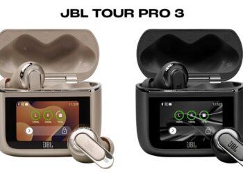 JBL Tour Pro 3 launched in India at ₹19,999 special price, featuring smart touchscreen charging case, dual drivers, ANC, and more