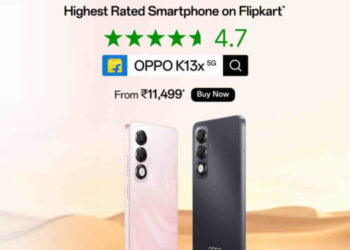 OPPO K13x 5G is now the highest-rated smartphone on Flipkart in sub-₹15,000 segment