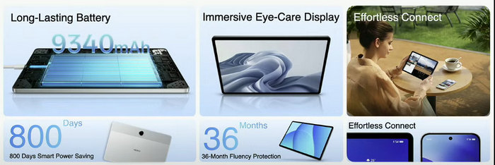 OPPO Pad SE features