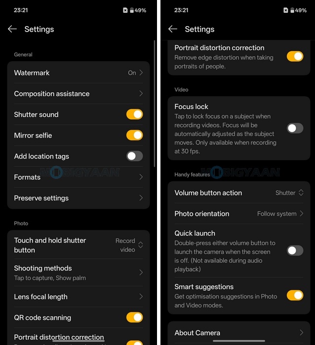 OnePlus Nord 5 Review OxygenOS 15 Camera Settings