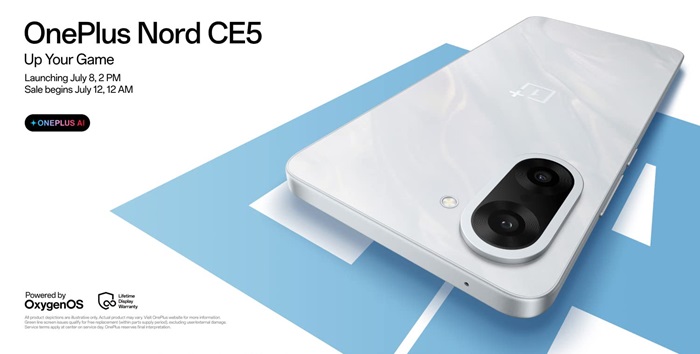 OnePlus Nord CE5 teaser
