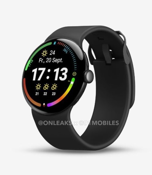 Pixel Watch 4 renders leak