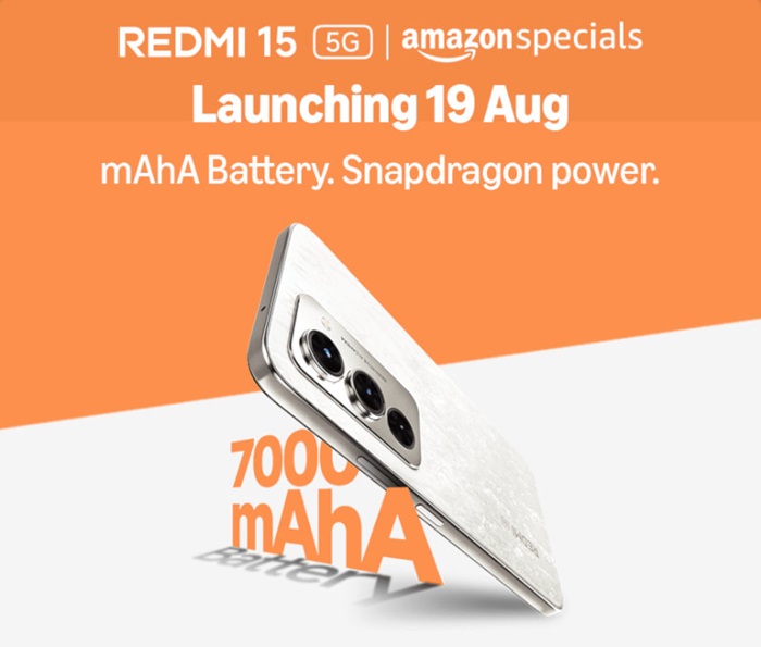 Redmi 15 5G India launch date