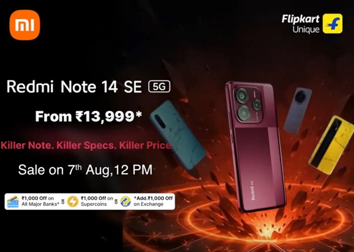 Redmi Note 14 SE 5G price india