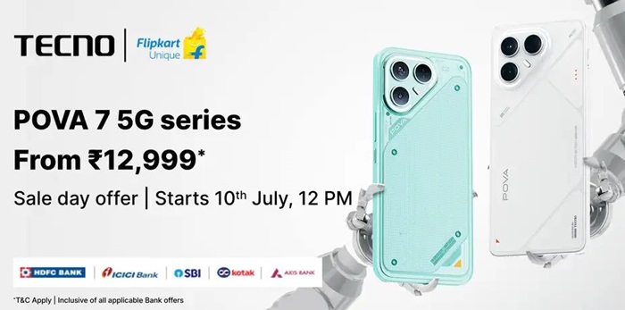 TECNO Pova 7 Series price sale date
