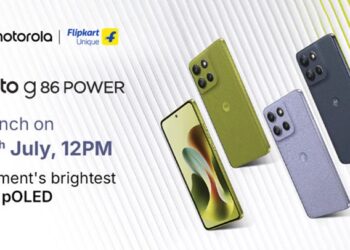 moto g86 Power 5G launching in India on 30th July