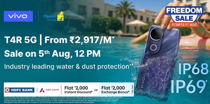 vivo T4R 5G India launch offers