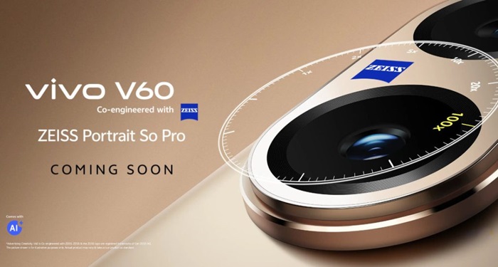 vivo V60 India launch teaser