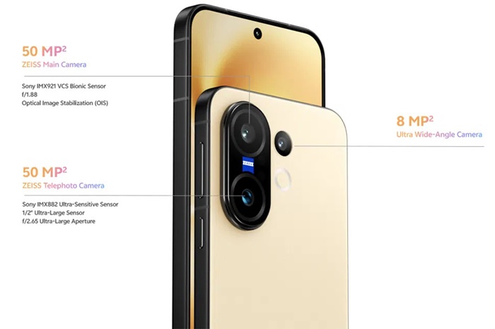 vivo X200 FE camera specs India
