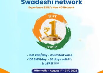 BSNL Freedom Plan at ₹1 offers 2GB per day, unlimited calls, and more