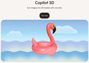Microsoft launches Copilot 3D: Turn photos into 3D models