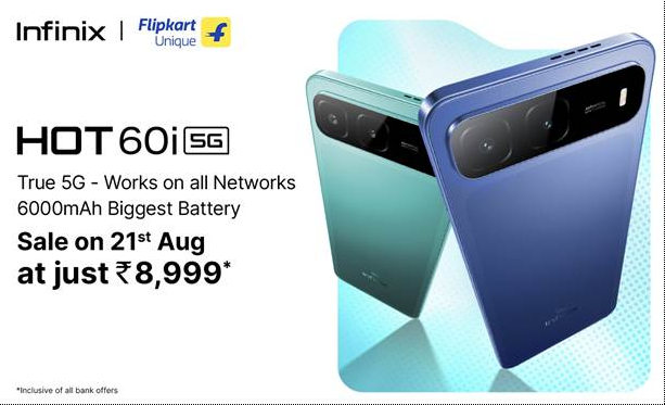 Infinix HOT 60i 5G India price