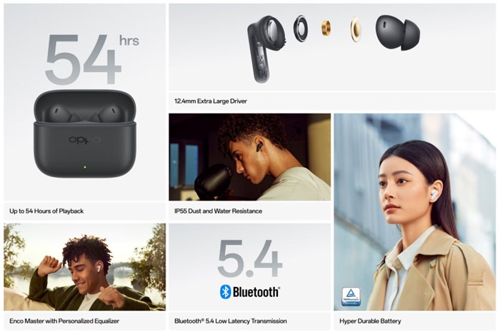 OPPO Enco Buds 3 Pro features