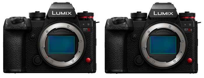 LUMIX S1II and LUMIX S1IIE full-frame mirrorless cameras 