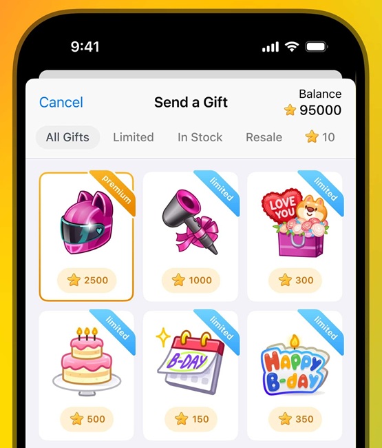 Premium Gifts Telegram