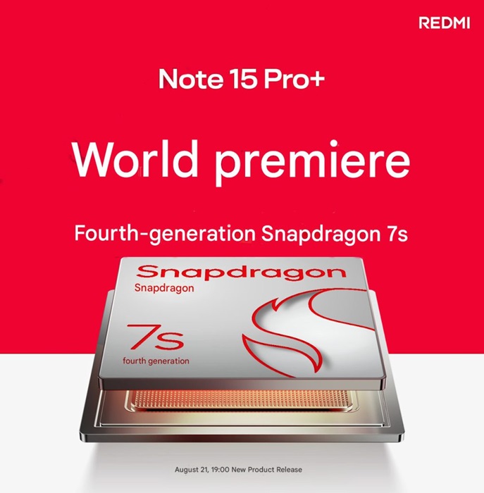 Snapdragon 7s Gen 4 Redmi Note 15 Pro