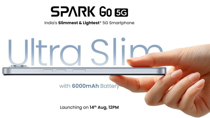 TECNO SPARK Go 5G India launch date