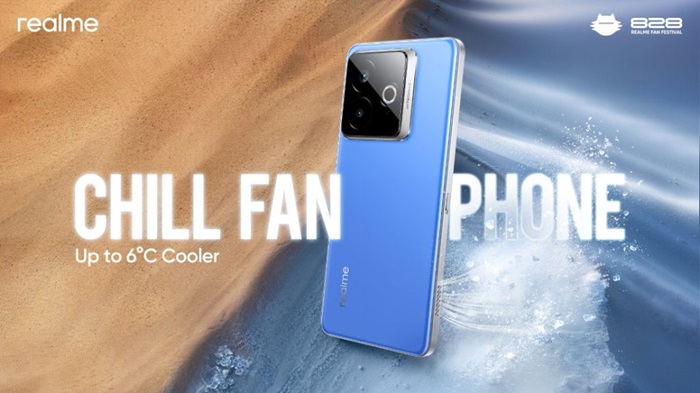 realme chill fan phone