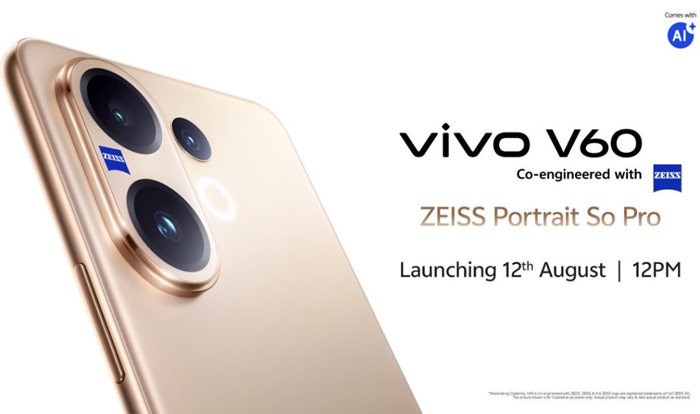 vivo V60 India launch date