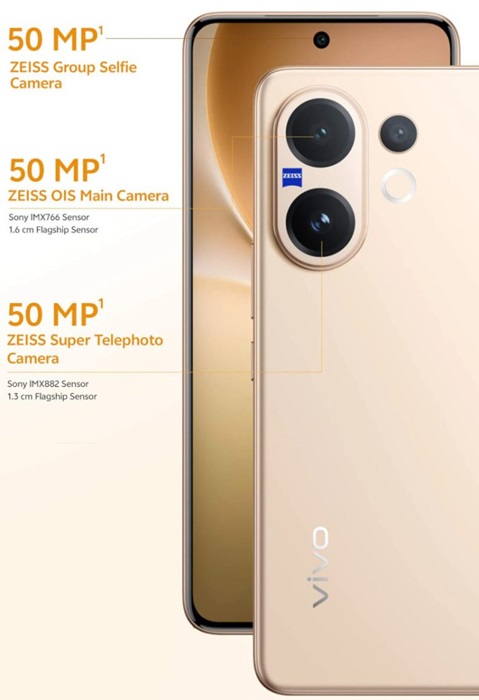 vivo V60 camera teaser
