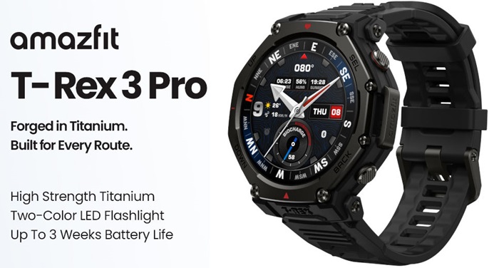Amazfit T-Rex 3 Pro