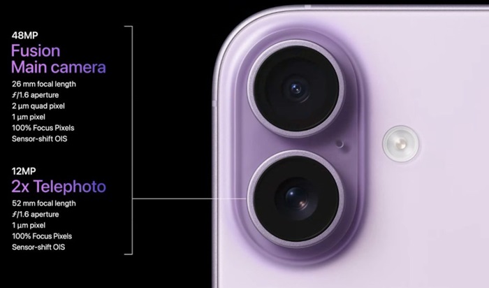 Apple iPhone 17 main camera