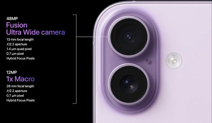 Apple iPhone 17 ultra wide camera