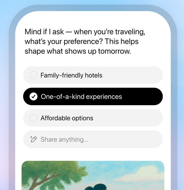 ChatGPT Pulse User Controlled Content
