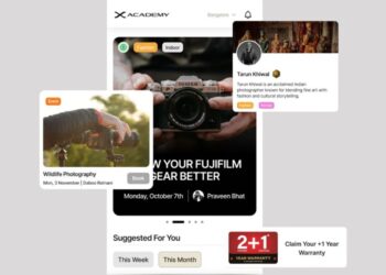 FUJIFILM India launches X Academy: A platform to learn, connect, and showcase photography talent 1 FUJIFILM India launches X Academy: A platform to learn, connect, and showcase photography talent