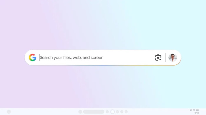 Google app on Windows with spotlight-like search