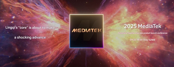 MediaTek Dimensity 9500 launch invite