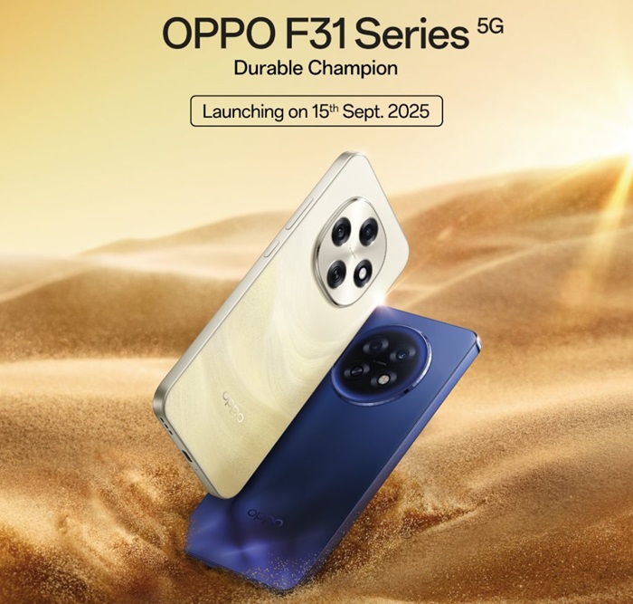 OPPO F31 Series India launch date