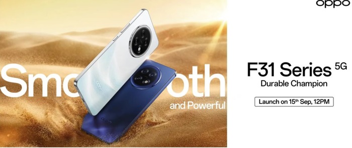 OPPO F31 Series launch date