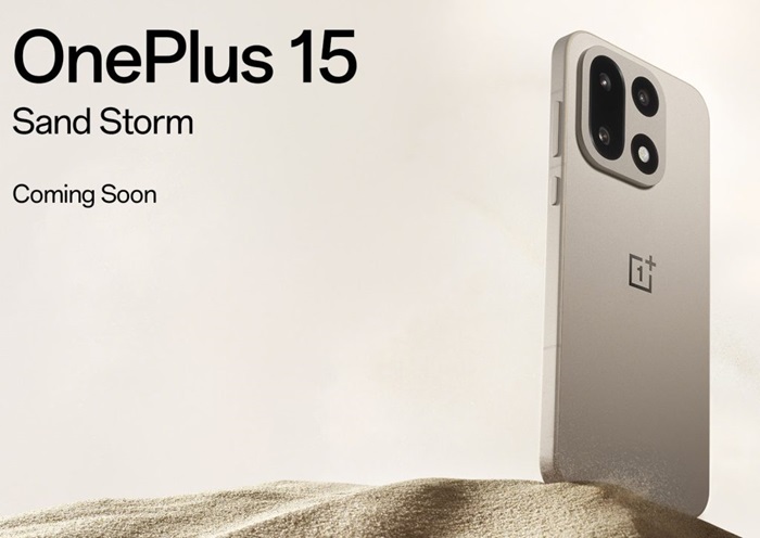 OnePlus 15 global launch teaser
