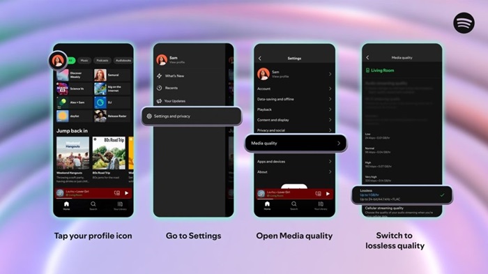 Spotify Lossless Audio